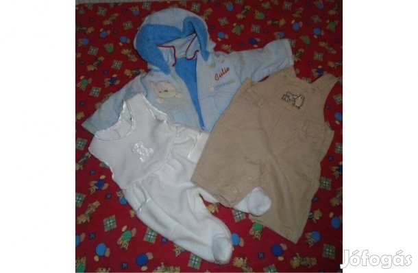Három darabos babaruha szett - újszülött méret