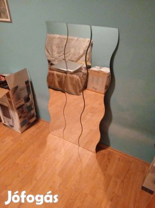 Három darabos fali tükör