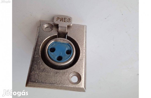 Három érintkezős Canon aljzat , használt