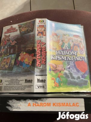 Három kismalac mese vhs 