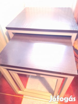 Három részes dohányzó asztal