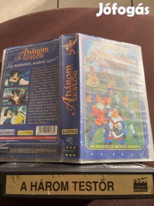 Három testőr mese vhs 
