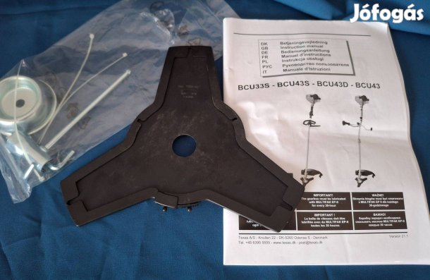 Háromágú boztóvágó kés