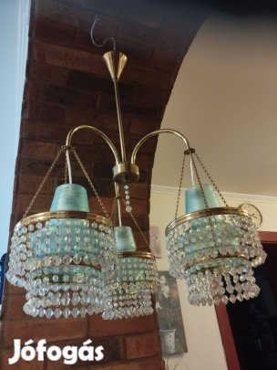 Háromágú kristálycsillár