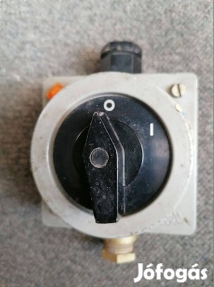 Háromfázisú főkapcsoló 10A 500V