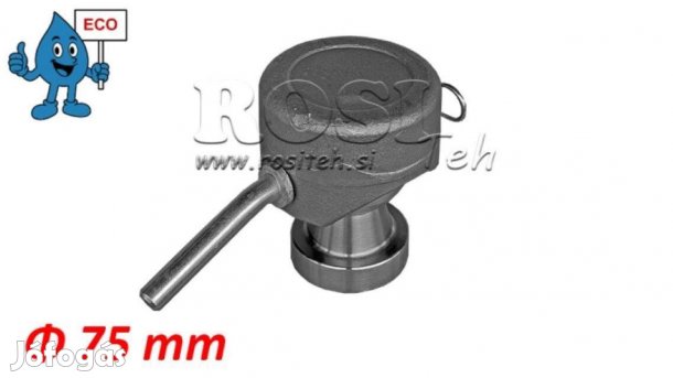 Háromoldalú billenő gömb platóhoz FI75 ECO