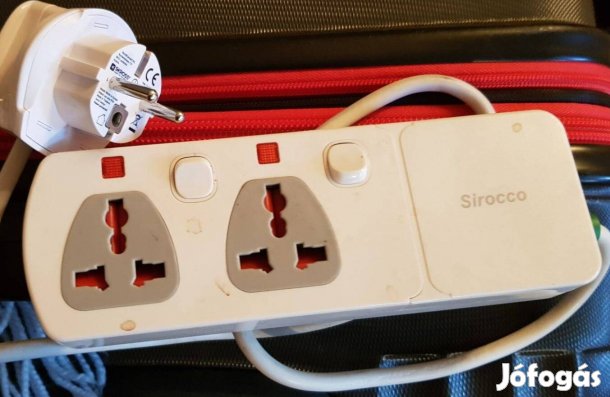 Hárompólusu hosszabbító fordítóval