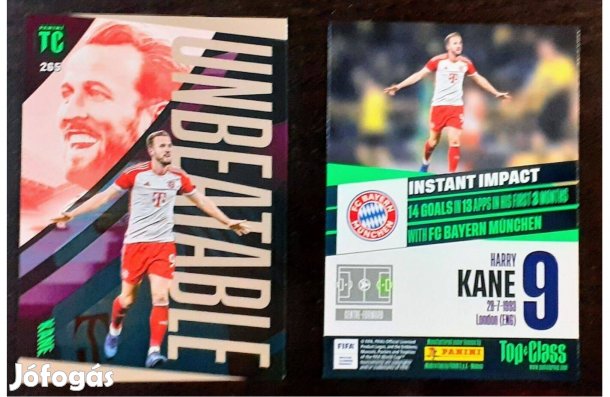 Harry Kane Bayern München Class Unbeatable focis kártya Top Class 2024