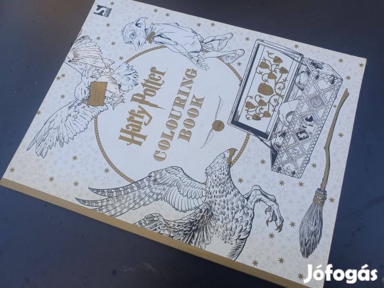 Harry Potter Colouring Book -színező + levonó + notesz