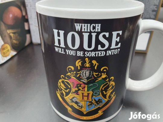 Harry Potter Hogwarts House hőre színváltó bögre