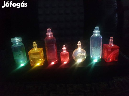 Harry Potter Potion Bottles Mood - bájitalpalackok hangulatlámpa