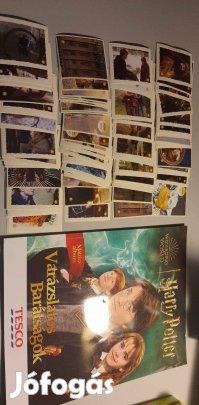Harry Potter Varázslatos barátságok album + matrica gyűjtemény