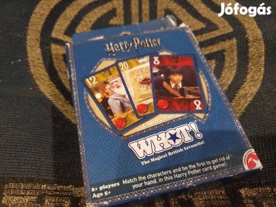 Harry Potter Whot kártya+Aquarius Memory Master kártya+Round