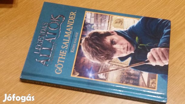 Harry Potter -Legendás állatok és megfigyelésük:Göthe Salmander+kártya
