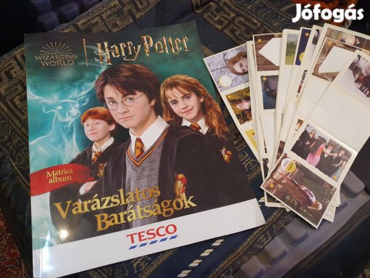 Harry Potter -Varázslatos barátságok album +matricák+pennás írókészlet