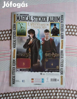 Harry Potter és Legendás állatok matricás album eladó
