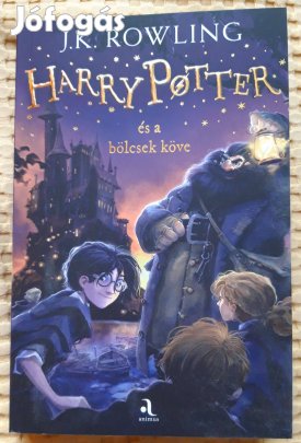 Harry Potter és a bölcsek köve könyv Fordító által Dedikált