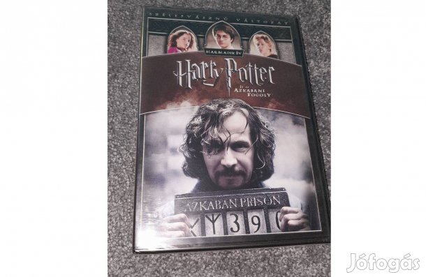 Harry Potter és az azkabani fogoly DVD (2004) Új, Szinkronos Pro video