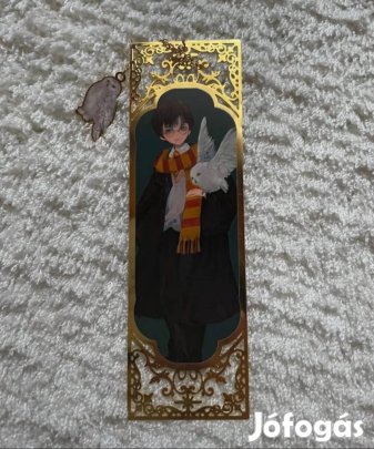 Harry Potter fém könyvjelző