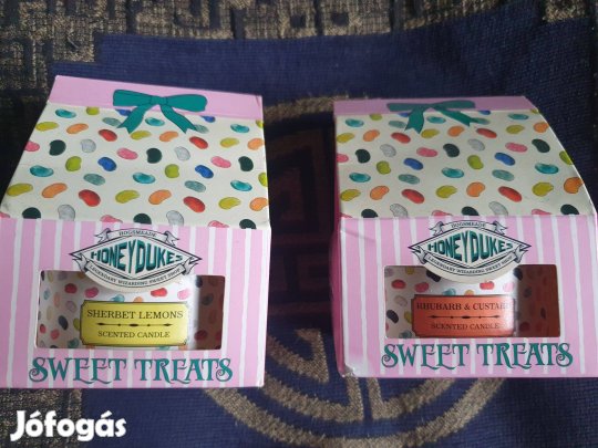 Harry Potter illatgyertyák -citrom, rebarbara