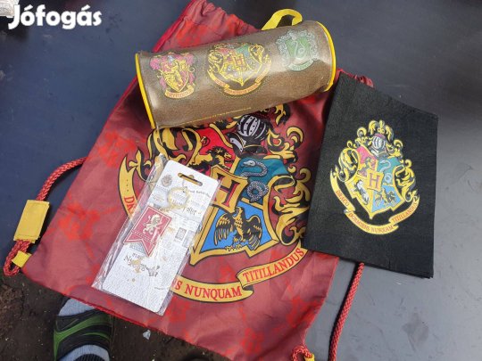 Harry Potter iskolai kollekció - tornazsák, tolltartó, füzetborító