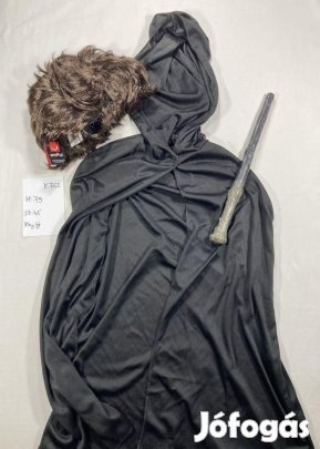 Harry Potter jelmez + varázspálca + haj K762