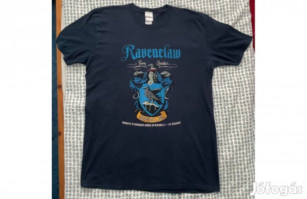 Harry Potter licences Ravenclaw Hollóhát sötétkék póló (XL méret)