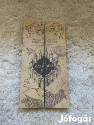 Harry Potter tekergők térképe