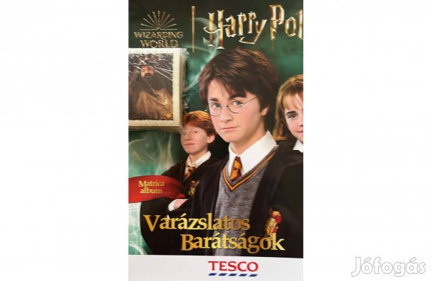 Harry Potter üres album + teljes matricasor