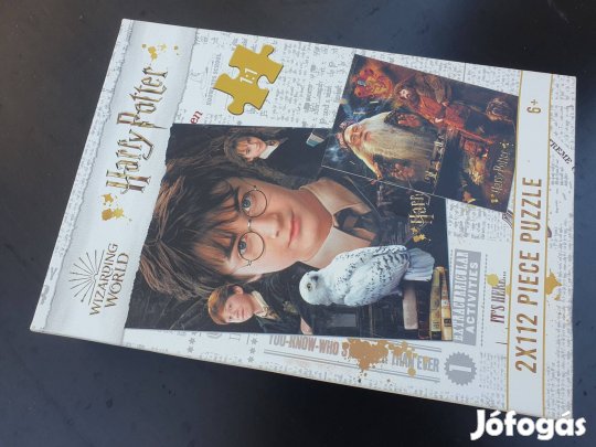 Harry Potter varázslóvilág 2 x 112 darabos puzzle