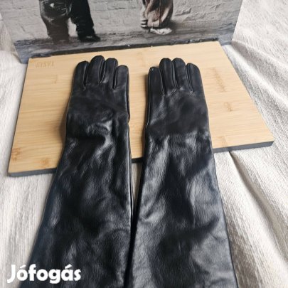 Harssidanzar hosszú bőr kesztyű női M-es méret teljesen új