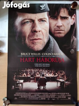 Hart háborúja Bruce Willis film mozi plakát