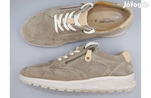 Hartjes extra bő fazonú bőr félcipő, 41 -es (7K)