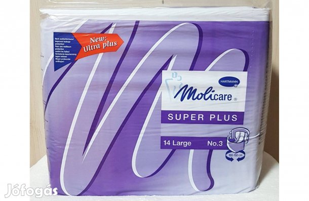Hartmann Molicare Super Plus éjszakai pelenka L-es méret, ÚJ !