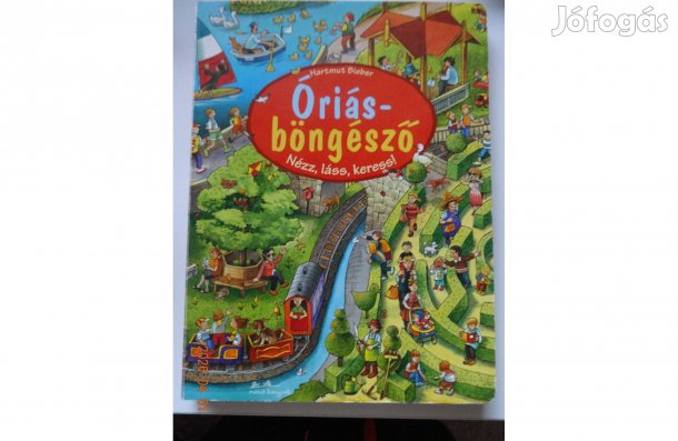 Hartmut Bieber: Óriásböngésző - Nézz, láss, keress! - kemény lapos