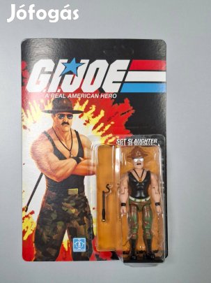 Hasbro G.I. Joe Sgt. Slaughter 3.75" figura (O-ring) bontatlan
