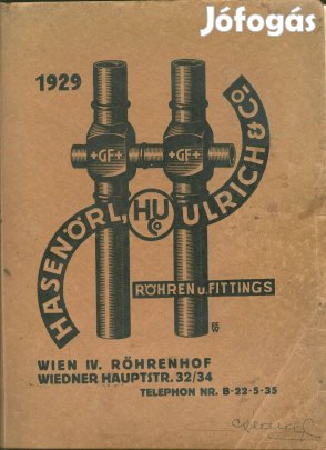 Hasenörl, Ulrich árkatalógus 1929 eladó!