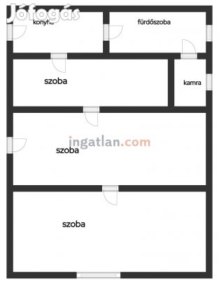 Hásságyon, felújítandó családi ház eladó.