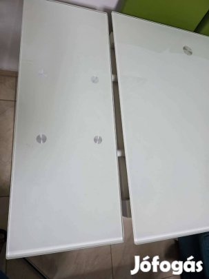 Hasznalat üveg étkezéő asztal