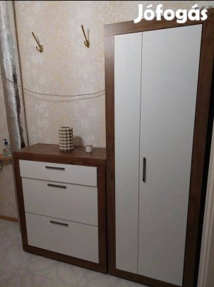 Használatlan, 3 elemes előszobabútor