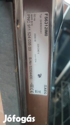 Hasznalt AEG beépíthető mosogatógép 