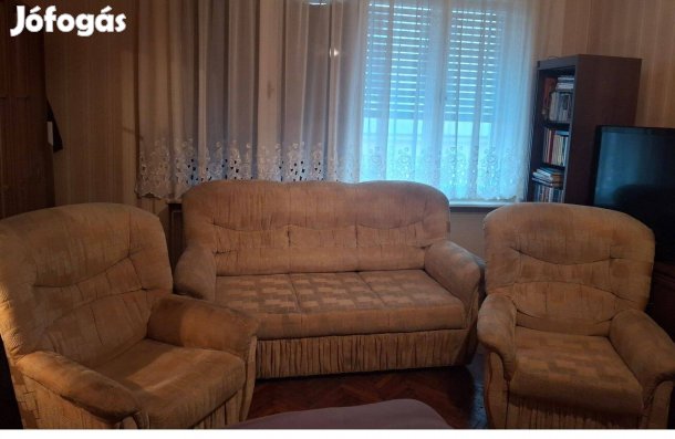 Használt Ágyazható Kanapé +2db fotel