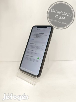 Használt Apple iphone 11 64 GB, Fekete színben, normál