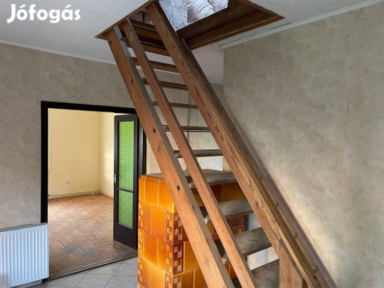 Használt Fa beltéri Lépcső Létra Tetőtéri feljáró 14 fokos