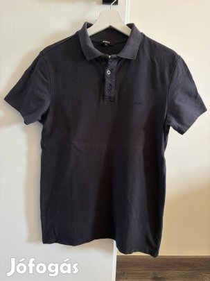 Használt Férfi Fekete Mexx Pólóing Galléros Póló S
