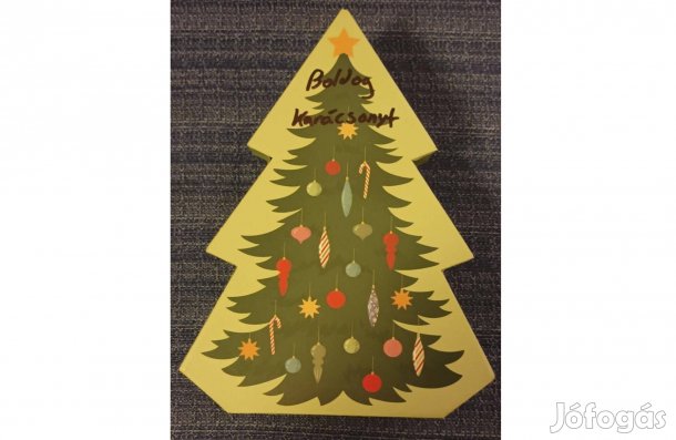 Használt Flying Tiger ajándékdoboz (22,5 X 17 X 7,5 cm)