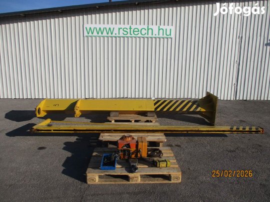 Használt Forgódaru forgó daru oszlopos konzolos 1000 kg (3441)