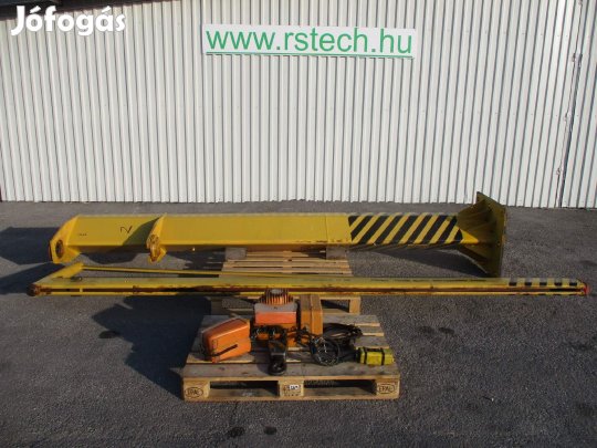 Használt Forgódaru forgó daru oszlopos konzolos 1000 kg (3442)