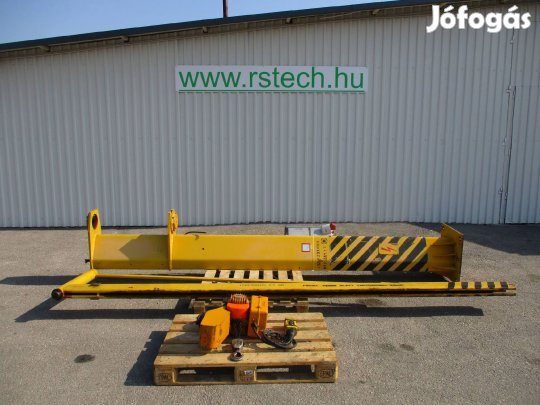 Használt Forgódaru forgó daru oszlopos konzolos 250 kg (3450)