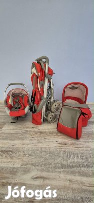 Használt Hauck 3 in 1 babakocsi eladó